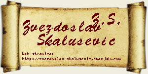 Zvezdoslav Skalušević vizit kartica